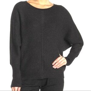 NWT Devotion By Cyrus Dolman Sleeve Sweater, Black - Plus Size 2X